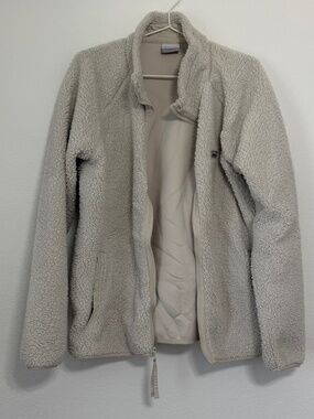 Columbia sherpa fleece jacket